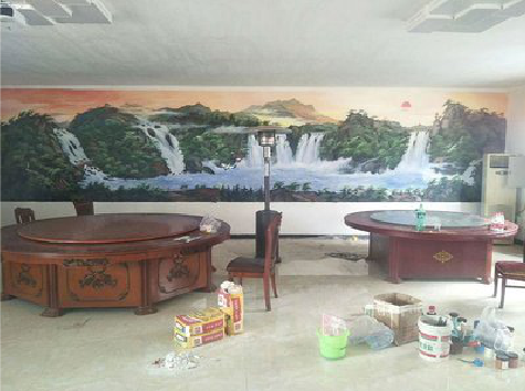 颍上墙绘-写实风景