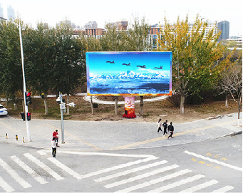 颍上户外大屏广告投放要点。