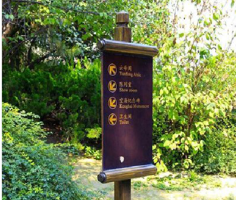 颍上标识牌与环境之间有什么关系?